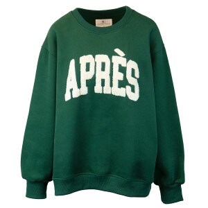 Apres Ski Sweatshirt green - utah collection